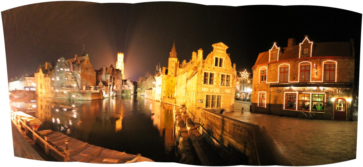 Br&uuml;gge am Abend